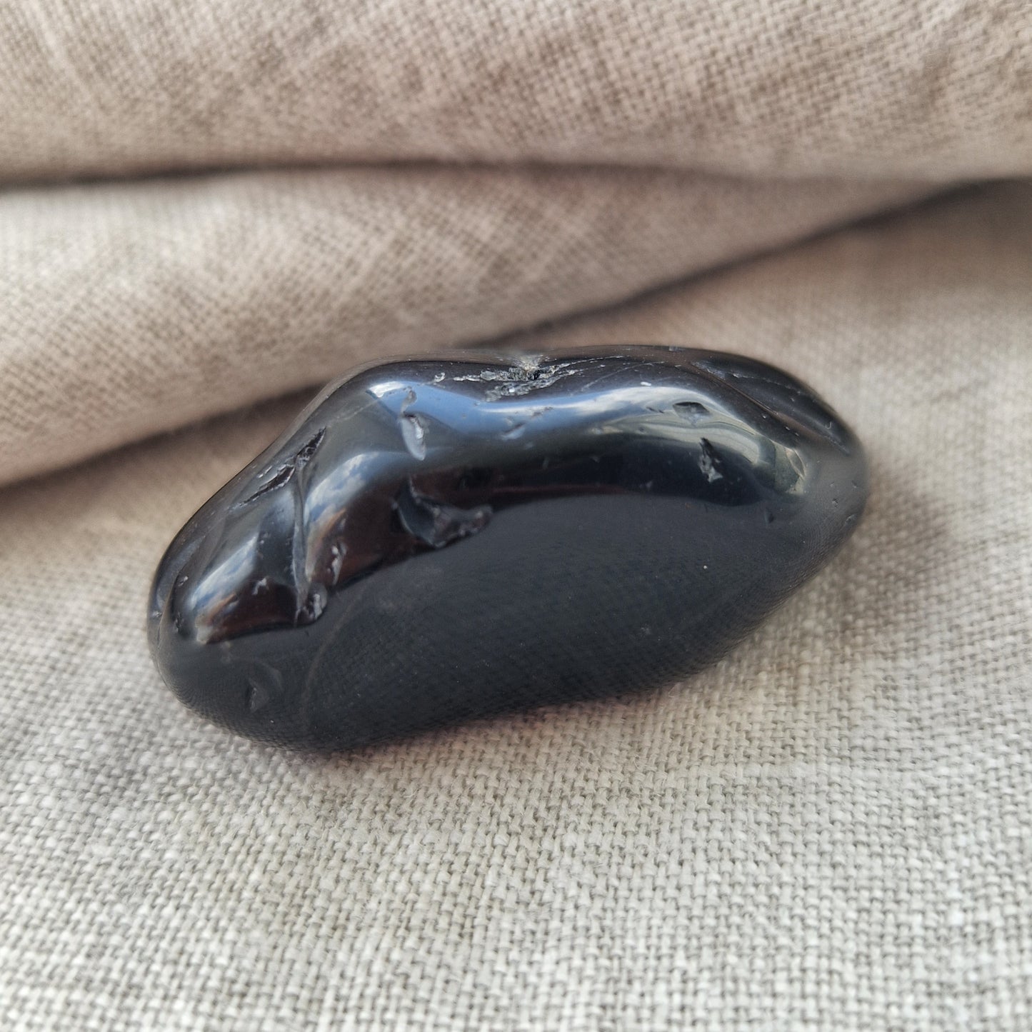 Black Onyx healing crystal for grief support