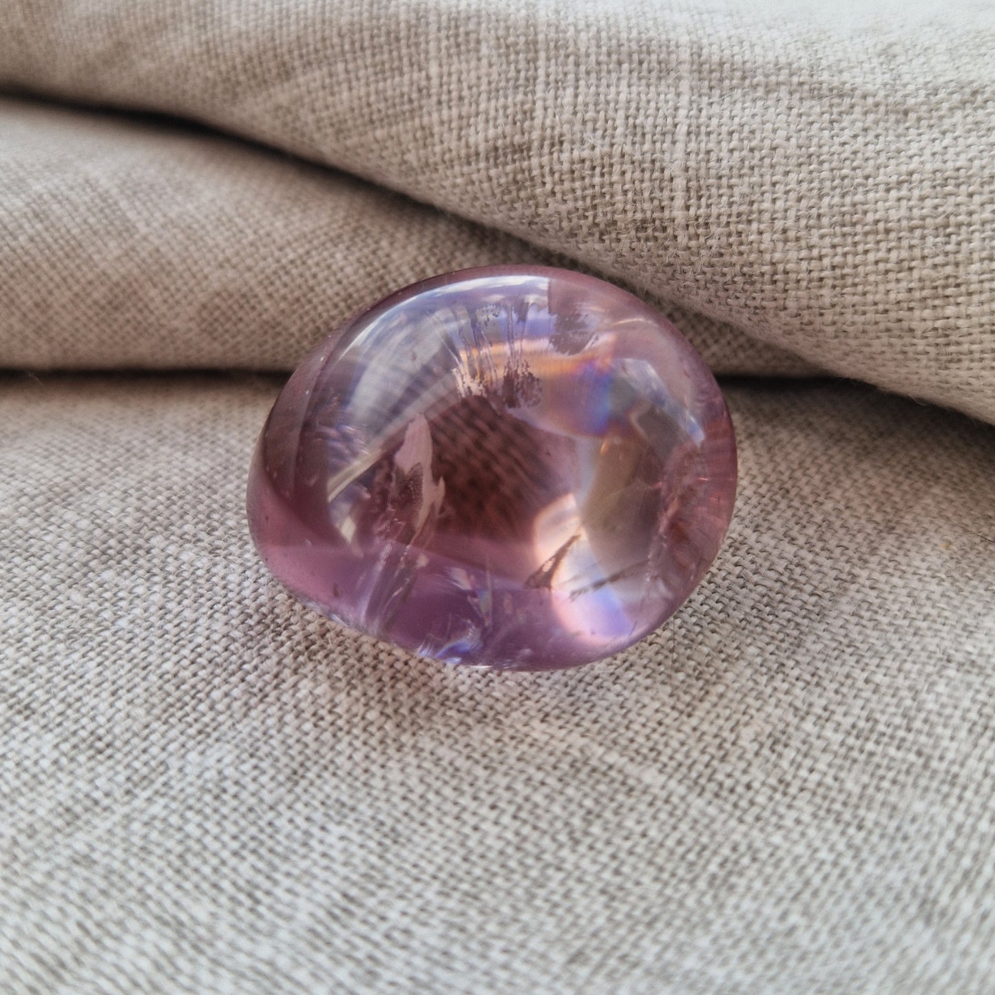 An amethyst energy infused crystal for grief support