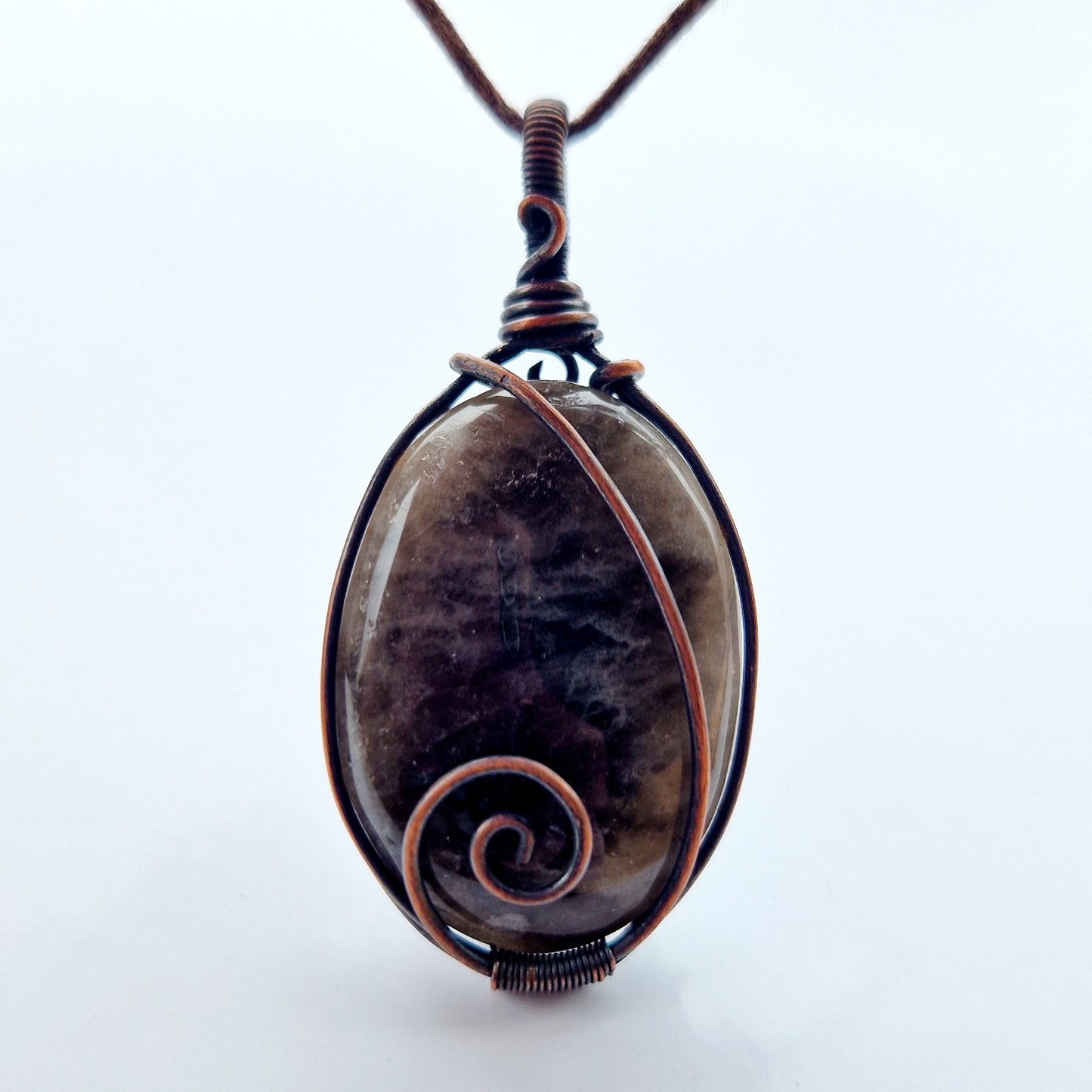 Energy infused smoky quartz crystal jewellery