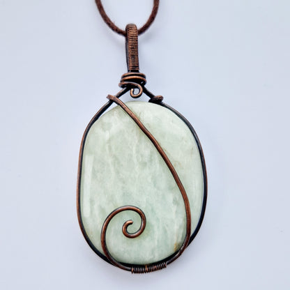 Amazonite pendant