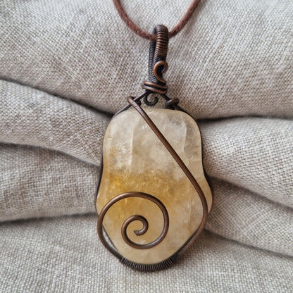 imprinted crystal grief stone