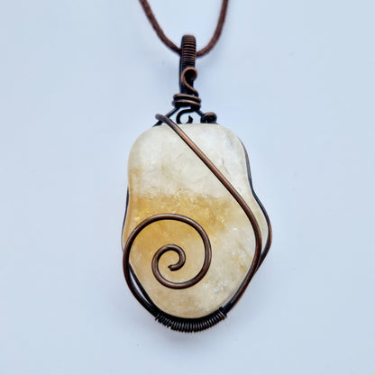 Citrine necklace