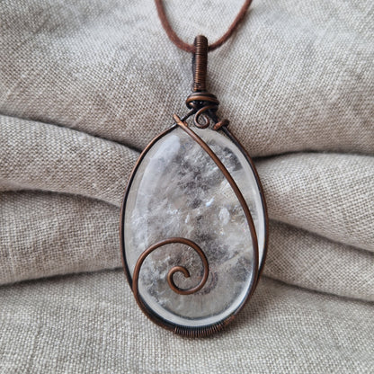 Clear Quartz Memorial Jewellery