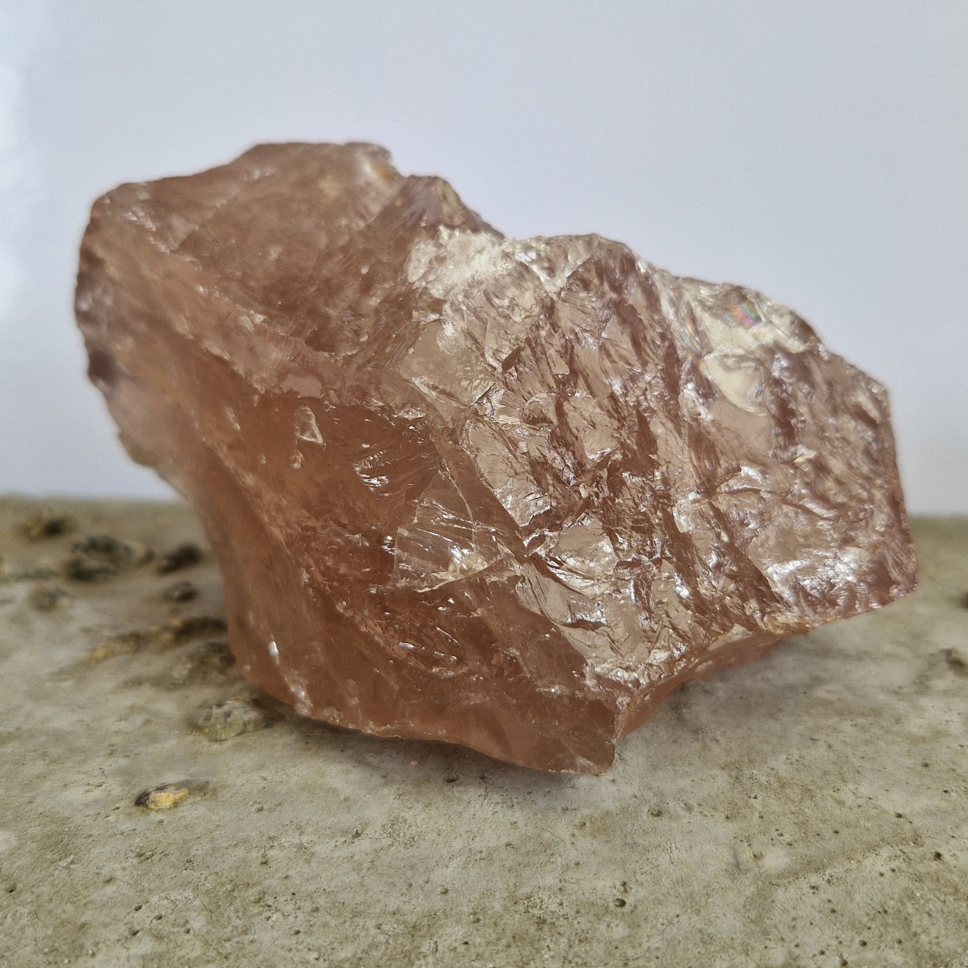 Madagascan Rose Quartz for grief support