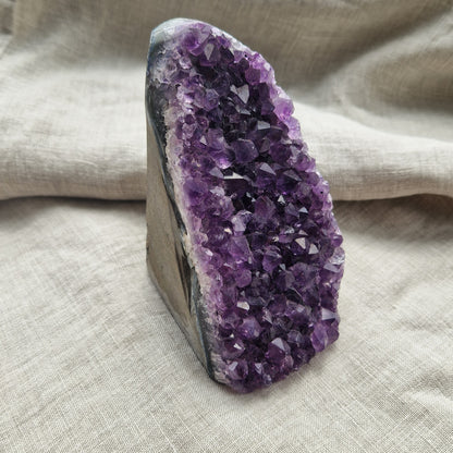 Amethyst Geode for healing, comfort and connection after losing a loved one