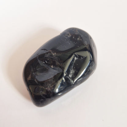 Black Onyx crystal frequency healing stone