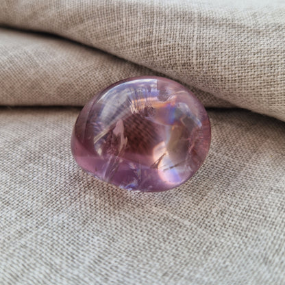 An amethyst energy infused crystal for grief support