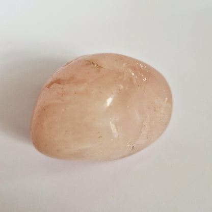 Rise quartz palm crystal for emotional healing after loss