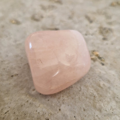 Rose Quartz energy infused crystal for grief support