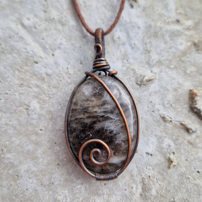 Smoky Quartz memorial crystal healing jewellery